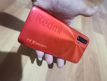 herbi telefon: Redmi 9T, 64 GB, rəng - Narıncı, Barmaq izi — 5