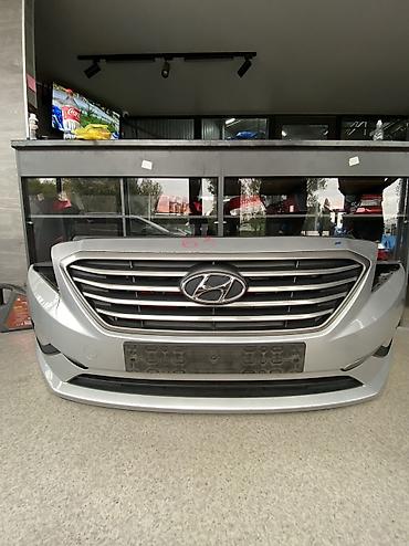 Кузовные детали: Бампер Hyundai, Б/у, Оригинал — 4
