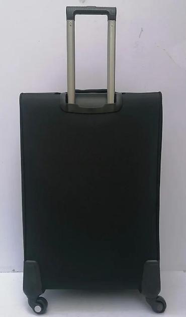 Putni koferi i torbe: Reddy Wenge kofer na točkiće – tekstilni, crne boje - Dimenzije — 5