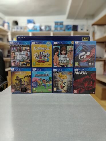 i̇pad 7: Playstation 4 oyunları. Hər biri yenidir. Barter yoxdur. Taksit