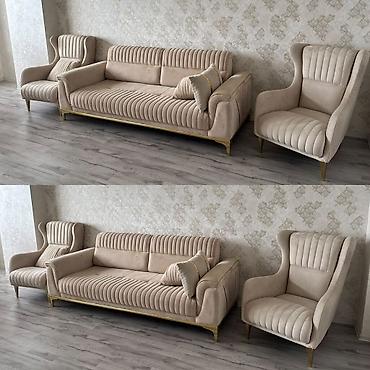 kereslo: Divan kreslo dəsti satılır 700azn. Yeni kimidir. Ünvan: Razin — 1