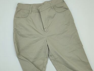 legginsy z polarem damskie: Material trousers, M (EU 38), condition - Very good