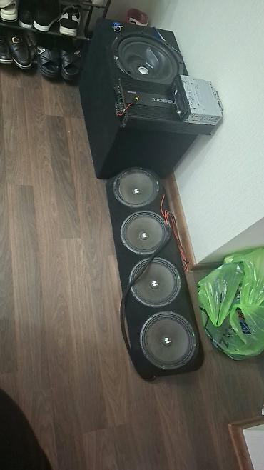 ariston 50 l: Avtomobil audio sistemi – tam dəst - Gücləndirici: Jameson — 3