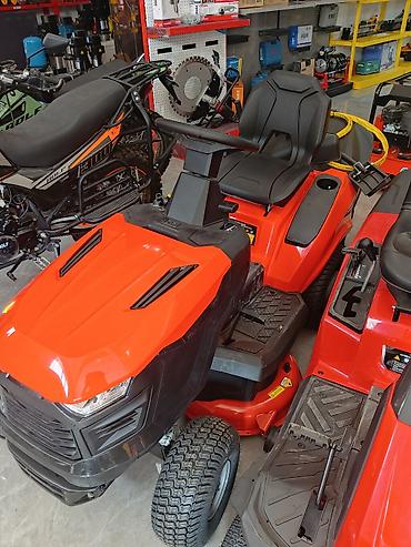 argb controller: Садовые минитракторы-газонокосилки (райдеры) D-MAX, красные, с — 3