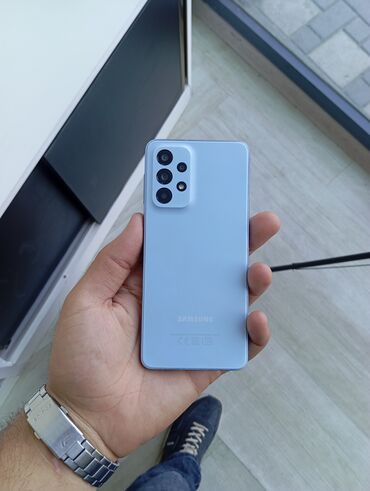 a 6: Samsung Galaxy A33, 128 GB, rəng - Göy