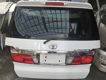 alphard: Крышка багажника Toyota, 2004 г., Б/у, Оригинал — 1