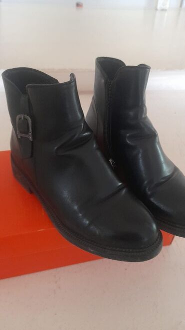 муржская обувь: Ботинки и ботильоны 37, цвет - Черный