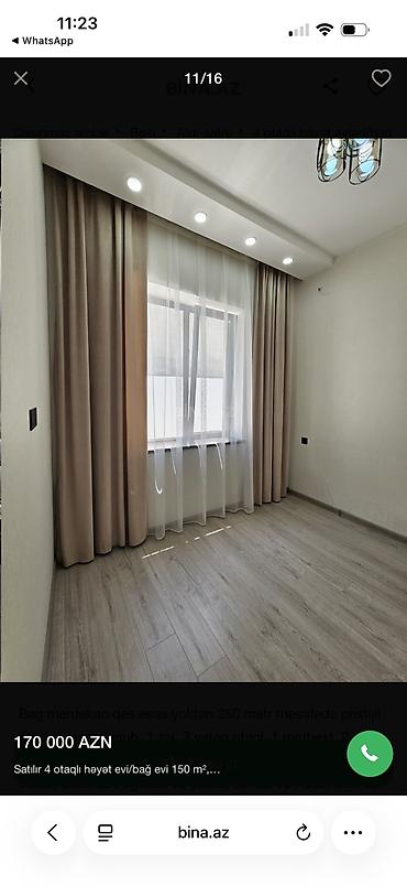 аренда дач в баку: Бузовна, 200 м², 4 комнаты, С бассейном, Артезианский колодец, Интернет, Телефон — 3