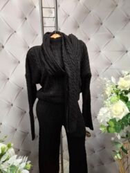 Kompleti: ❤️❤️ trodelni trikotazni kompleti pantalone+dzemper+šal 3600❤️❤️ — 5