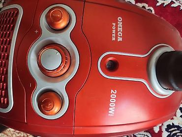 torbası: Omega Power tozsoran - Güc: 2000 W max – yüksək sorulma qabiliyyəti - — 2