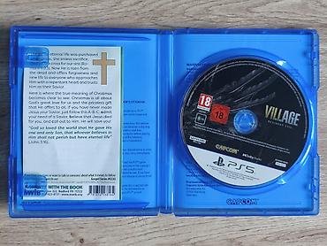 dishonored: Ps5 oyun Resident Evil Village Disk heç vaxt istifadə olunmayıb — 3