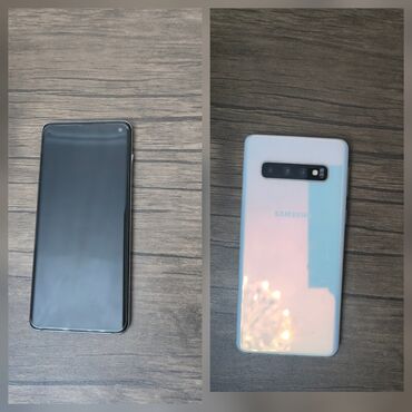 Yataq otağı dəstləri: Samsung Galaxy S10, 128 GB, rəng - Ağ, Sensor, Barmaq izi, Simsiz şarj