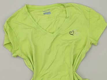 t shirty dekolt w serek: Reebok, Women`s T-shirt, size L