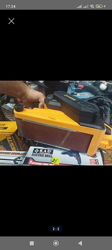 el bilendiri: Worksite lentli zımpara (belt sander) - Brend: Worksite Tools & — 2