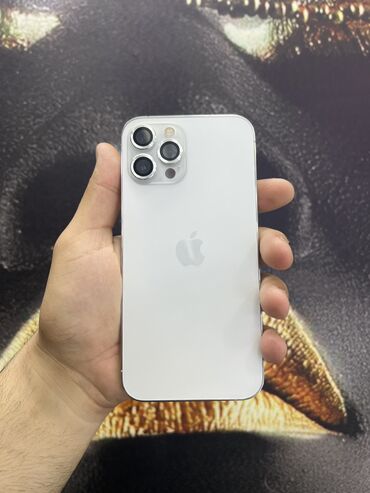 iphone 12 pro işlənmiş: IPhone 12 Pro Max, 128 ГБ, Белый, Гарантия