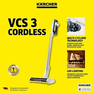 Вертикальный пылесос Новый Karcher Уборка: Сухая, Влажная, Паровая Рассрочка