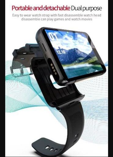 Smart satovi: Smart sat/telefon 4G - APPLLPMAX - 4/64GB- 2 kamere- OS9 Novi — 14