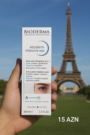 az.oriflame.com daxil olmaq: Bioderma Göz Ətrafı Atoderm Intensive eye 100ml Ən ucuz məhsullar