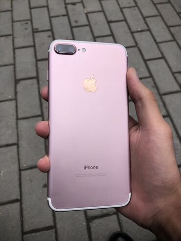 iphone 8 plus baku: IPhone 7 Plus, 128 GB, Rose Gold, Barmaq izi