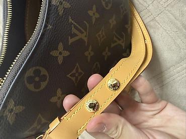 pari: Сумка Louis Vuitton Monogram (коричневый канвас) кожаная брендовая не — 3