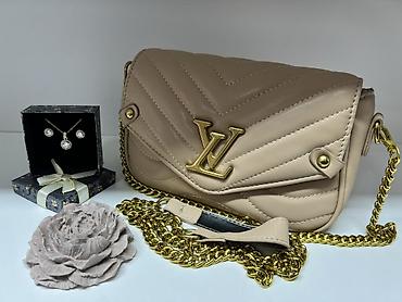 Классические сумки: Классическая сумка, Louis Vuitton, Материал: Замша, Регулируемый ремень, Женские — 27