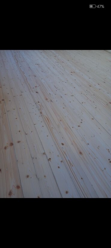 Döşəmə işləri: Taxta döşəmə cilalama və laklama xidməti - Şəkillərdə: ev və — 1