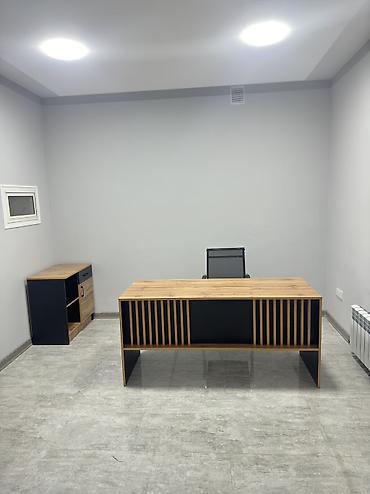 Ofis masaları: Ofis mebel dəsti Tərkibi: - 1 ədəd müdir masası – L formalı — 5