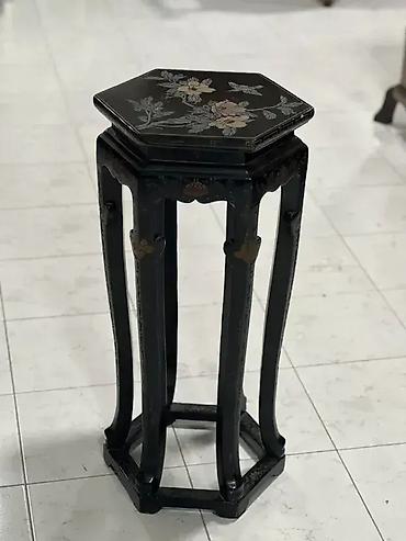 50cm: Stilski kineski postament Dobro stanje 35 x 35 cm visina 81 cm Licno — 5