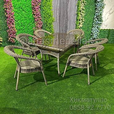 Комплекты садовой мебели: Комплект садовой мебели, Кресла, Ротанг — 3