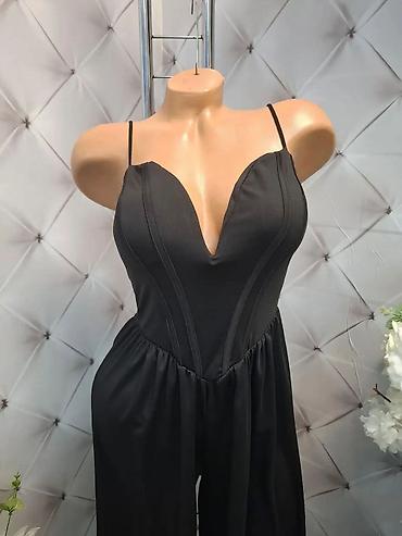 fiorelli torba: 🔥Elegantni crni kombinezon sa tankim bretelama🔥 - Model: jednobojni — 1