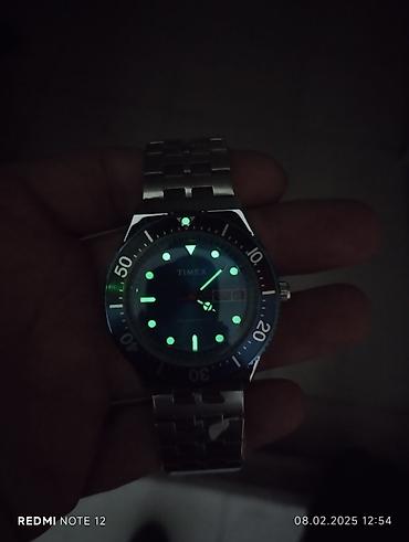 timex saat: Yeni, Qol saatı, Timex, rəng - Göy — 5