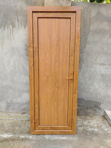 210: Taxta naxışlı qapı - Material: ağac teksturalı panel (isti, təbii — 1