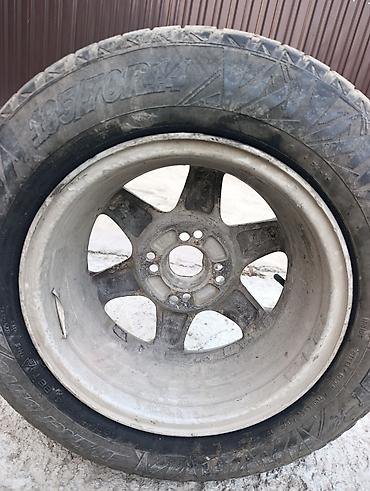 Шины: Колеса в сборе 185 / 70 / R 14, Зима, Б/у, 1 шт, Легковые, Литые, отверстий - 4 — 2