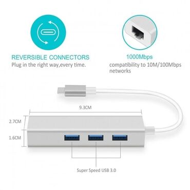беспроводные клавиатура и мышь: USB хаб на 3-Port USB 2.0 Ethernet переходник для MacBook адаптер USB