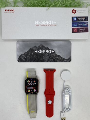 irşad electronics saat: HK9 PRO+ Smart Watch Qiymət 100yox❌ 75Azn✅ Funksiyaları: ✅Original