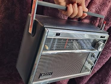 Радио: 1960 cı illərin Sony radiopriyomnik təzə kimi qalıb, əla işləir — 4