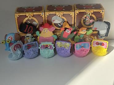 maqnit oyuncaq: Mcdonald’s Happy Meal Sponge Bob x One Piece kolleksiya oyuncaqları. 1 — 1