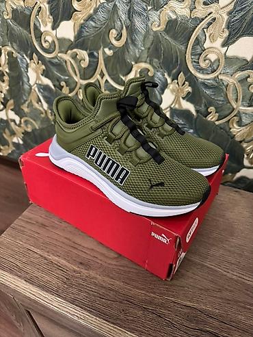 pull and: Кроссовки, 40, Puma, Новый, цвет - Зеленый, Платная доставка, Самовывоз — 3