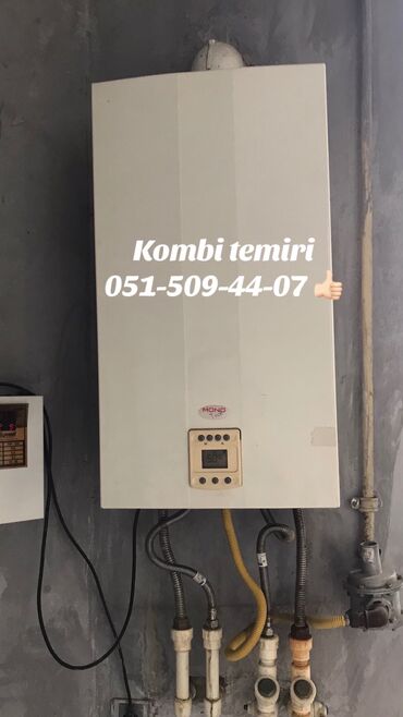 kombi dolabı: Kombi temiri ve yuyulması
Her nov kombilerin yerinde temiri