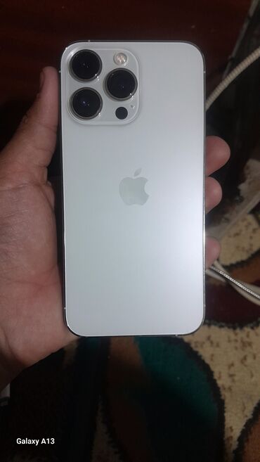 поко м5 про цена бишкек: IPhone 13 Pro, Колдонулган, 256 ГБ, Blue Titanium, Заряддоочу түзүлүш, 92 %