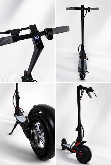 2 tekerli scooter: Elektrik skuter – şəhərdaxili sürətli və rahat hərəkət üçün. - Güclü — 1