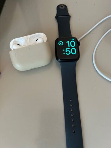 apple watch satilir: Yeni, Smart saat, Apple, Suya davamlı, rəng - Boz