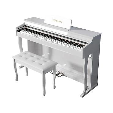electron piano: №: 12718 Məhsulun adı: Elektron piano Symphony 808 WH, 88 klaviş - — 1