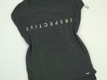 guess t shirty damskie czarne: T-shirt, Mohito, S, stan - Dobry