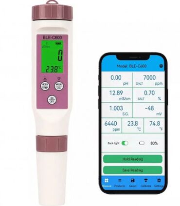 бассейн с шарами: Солемер BLE-C600 PH meter BLE-C600 - это небольшой, но очень удобный