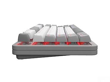 notebook klaviatura: Wired keyboard Red Square Alumix TKL Gray MatterWired keyboard Red — 1