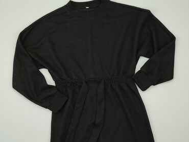 sukienki czarna wieczorowa długa: Sukienka, S, stan - Dobry