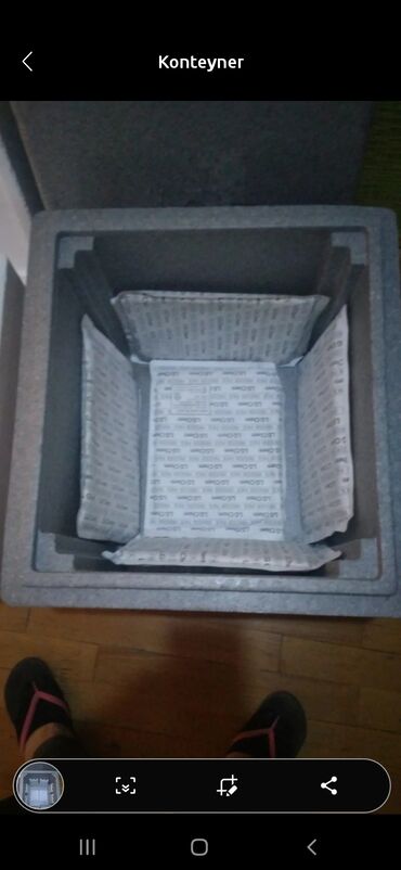 Ovçuluq və balıqçılıq: Penoplas konteyner
Termo konteyner
Termo qutu — 2