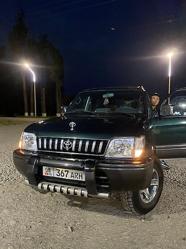 мотор жок: Toyota Land Cruiser Prado: 1998 г., 3.4 л, Кол менен иштөөчү, Бензин — 1