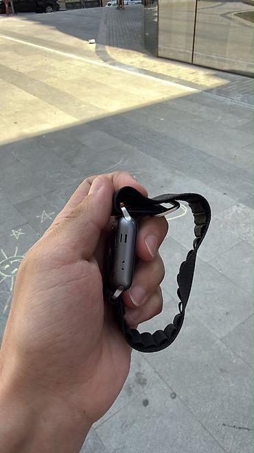 apple watch 7 41: Ideal veziyyetdedi seliqeli istifade olunub usb var
42mm — 4